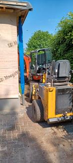 minigraver en minishovel met machinist, Ophalen of Verzenden, Nieuw, Ophoogzand