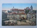 Ansichtkaart Zwitserland - Basel - Bárfusserplatz uitg Glob, Verzamelen, Ansichtkaarten | Buitenland, Overig Europa, Ongelopen