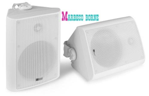 100Volt Speaker set wit, 8 OHM, 6,5" 150W IPX5, BC65V, Audio, Tv en Foto, Luidsprekers, Nieuw, Overige typen, 120 watt of meer