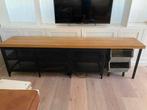 Tv meubel, Huis en Inrichting, Kasten | Televisiemeubels, Gebruikt, Eikenhout, Ophalen of Verzenden, 200 cm of meer