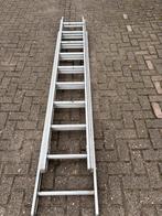 3-delige aluminium ladder ruim 6 meter, Doe-het-zelf en Verbouw, Ladders en Trappen, Ophalen, Gebruikt, Ladder, Opvouwbaar of Inschuifbaar