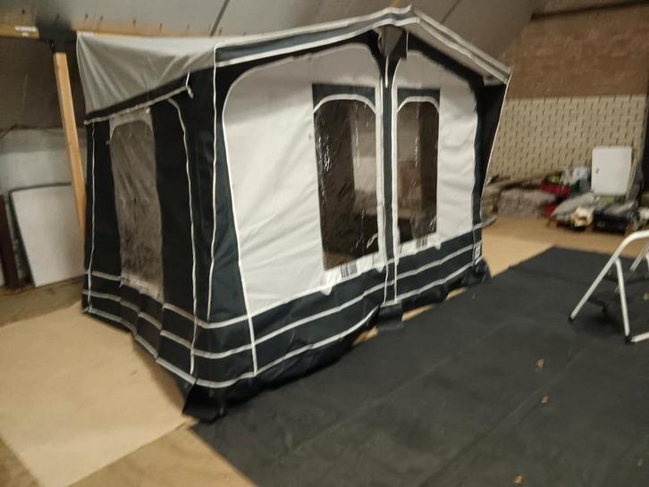 Hypercamp Voortent - Omloop 775/800 - Maat 6, Caravans en Kamperen, Voortenten en Luifels, Zo goed als nieuw, Ophalen