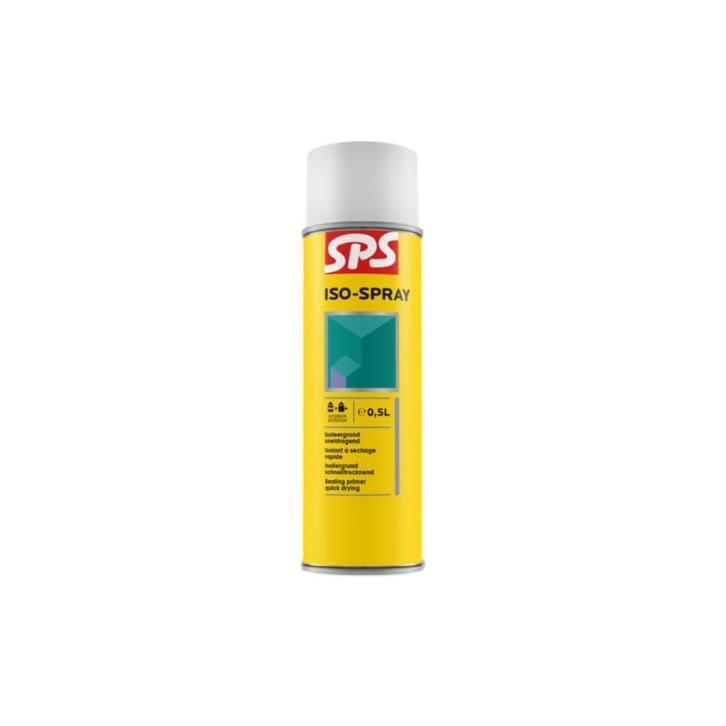 SPS Iso-Spray Isoleergrond 500ML – Sneldrogend – Wit, Doe-het-zelf en Verbouw, Verf, Beits en Lak, Nieuw, Verf, Minder dan 5 liter