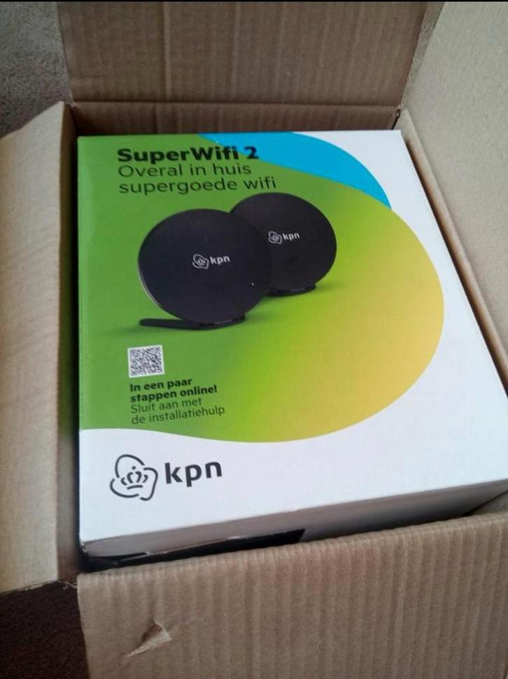 KPN superwifi punten 2 stuks gloednieuw in de doos, Computers en Software, WiFi-versterkers, Nieuw, Ophalen of Verzenden