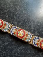 Armband Micro mozaïek Millefiori Made in Italy, Ophalen of Verzenden, Gebruikt, Goud, Overige materialen