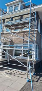 Verhuur - rolsteiger - huur, Doe-het-zelf en Verbouw, Steigers, Ophalen, Zo goed als nieuw, Rolsteiger of Kamersteiger, 5 meter of hoger