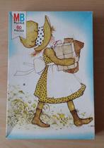 Holly Hobbie Puzzel - 60 stukjes - MB - 1976, Ophalen of Verzenden, Minder dan 500 stukjes, Gebruikt, Legpuzzel