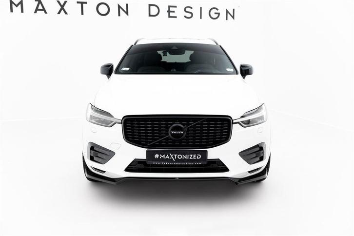 Maxton Design Volvo XC60 MK2 R Design Voorspoiler Spoiler Sp, Auto diversen, Tuning en Styling, Verzenden