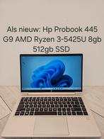 Nieuwstaat: Hp Probook 445 G9 AMD Ryzen 3 5425U 8gb 512gb, Computers en Software, Windows Laptops, AMD Ryzen 3 5425U, Hp probook 445 G9
