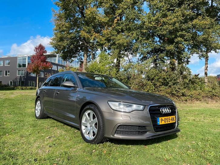 Audi A6 2.0 Tfsi 132KW Avant Multitr 2013 Grijs, Auto's, Audi, Particulier, A6, ABS, Airbags, Airconditioning, Alarm, Android Auto