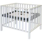 Houten Box - Blank Hout (TWF Fleur), Kinderen en Baby's, Boxen, Ophalen, Gebruikt, Rechthoekig, In hoogte verstelbaar