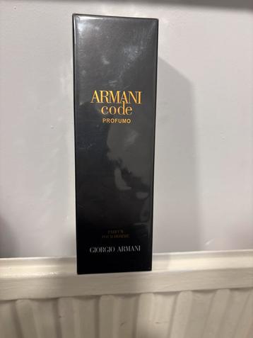 Armani code nieuw beschikbaar voor biedingen