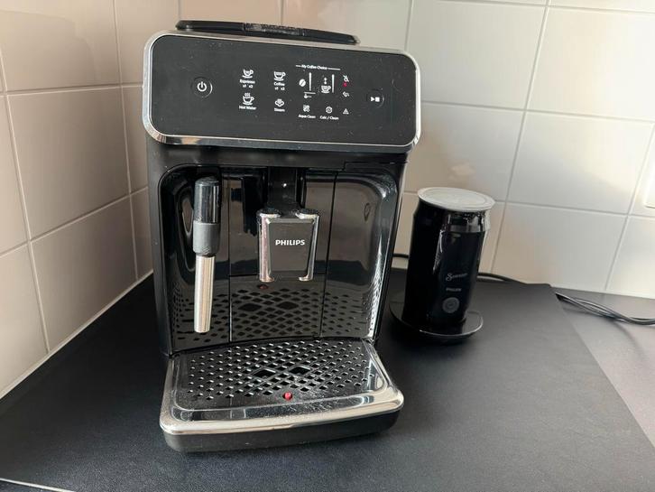 Philips Bonen Koffiezetapparaat + Senseo Opschuimer, Witgoed en Apparatuur, Koffiezetapparaten, Gebruikt, Koffiebonen, Koffiemachine