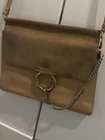 Chloe schoudertas, Sieraden, Tassen en Uiterlijk, Tassen | Schoudertassen, Ophalen of Verzenden, Gebruikt, Beige, Leer
