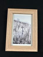 Houten fotolijst met 'Love' print, Ophalen, Nieuw