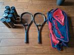 Wilson pro staff 97 en 97L inclusief 24 ballen en tas, Ophalen, Zo goed als nieuw, Wilson, Racket