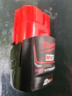 Milwaukee M12 Accu 2.0Ah, Ophalen, Zo goed als nieuw