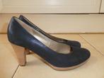 Gabor pumps maat 6 1/2 = 40 blauw glitter ocean hak 8,5 cm, Pumps, Gabor, Zo goed als nieuw, Verzenden