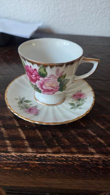 Vintage Royal China Weiden Bavaria Kop en Schotel beschikbaar voor biedingen