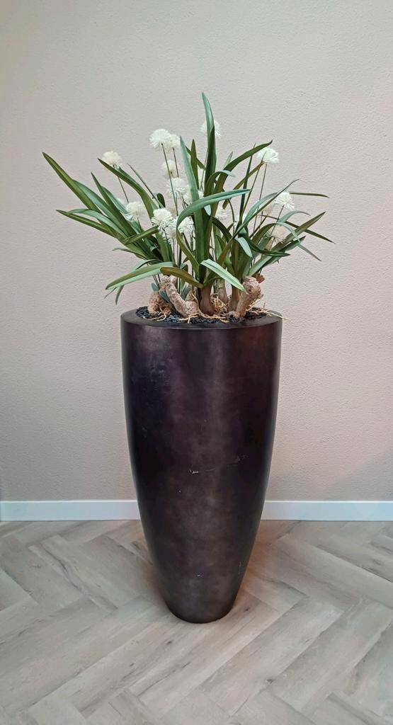 grote pot met inhoud, Huis en Inrichting, Woonaccessoires | Zuilen en Pilaren, Gebruikt, Ophalen