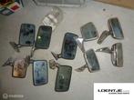 chromen spiegel spiegels bmw 02 e3 e9 e12 e21 links rechts, Auto-onderdelen, Spiegels, Gebruikt, Ophalen of Verzenden