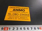 sticker Nijmegen ANIMO ontstoppingsdienst Graafseweg 80, Verzamelen, Ophalen, Zo goed als nieuw, Bedrijf of Vereniging