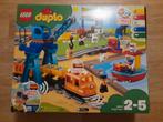 Lego duplo 10875, goederentrein, Kinderen en Baby's, Speelgoed | Duplo en Lego, Complete set, Duplo, Ophalen of Verzenden, Zo goed als nieuw