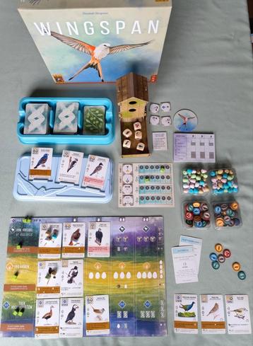 Wingspan bordspel kaarten spel basisspel zgan 999 Games beschikbaar voor biedingen