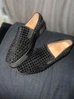 Louboutin instappers heren, Kleding | Heren, Schoenen, Ophalen of Verzenden, Zo goed als nieuw, Zwart, Loafers