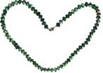 Zilver Ketting robijn Groene Zoisiet, Sieraden, Tassen en Uiterlijk, Kettingen, Verzenden, Nieuw, Zilver, Met edelsteen