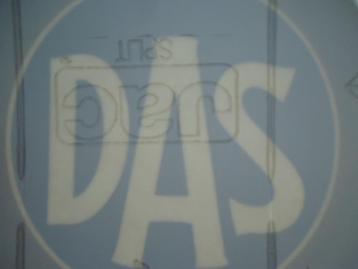 sticker oud DAS AUTO OLDTIMER Raamsticker ruitsticker car  beschikbaar voor biedingen