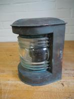 Vintage koperen nautische scheepslamp (ankerlicht), Verzenden, Gebruikt
