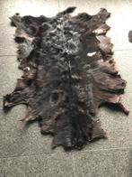 Geitenvel - 77x103 cm, Huis en Inrichting, Stoffering | Tapijten en Kleden, Ophalen, 100 tot 150 cm, Zwart, 50 tot 100 cm