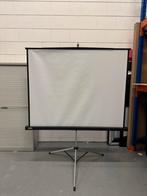 Projectiescherm met Statief, Audio, Tv en Foto, Projectieschermen, Ophalen of Verzenden, Handmatig, Zo goed als nieuw