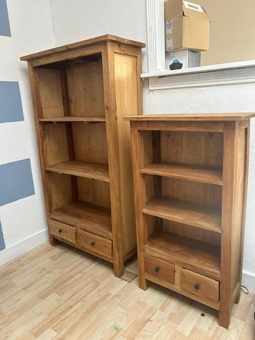 Set van 2 boekenkasten van gerecycled hout - SKLUM beschikbaar voor biedingen