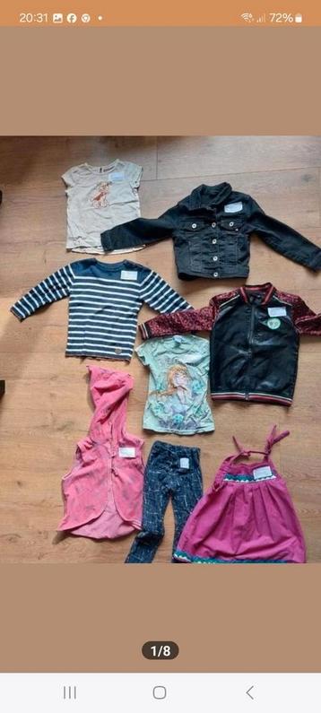 Kledingpakket 104, 110, 116, 122, 128 beschikbaar voor biedingen