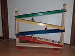 Houten "knikkerbaan" met auto's en belletjes, Ophalen, Zo goed als nieuw, Duw- of Trekspeelgoed