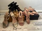 Muiltjes met hakje mt 38, Ophalen of Verzenden, Zo goed als nieuw, Roze, Sandalen of Muiltjes