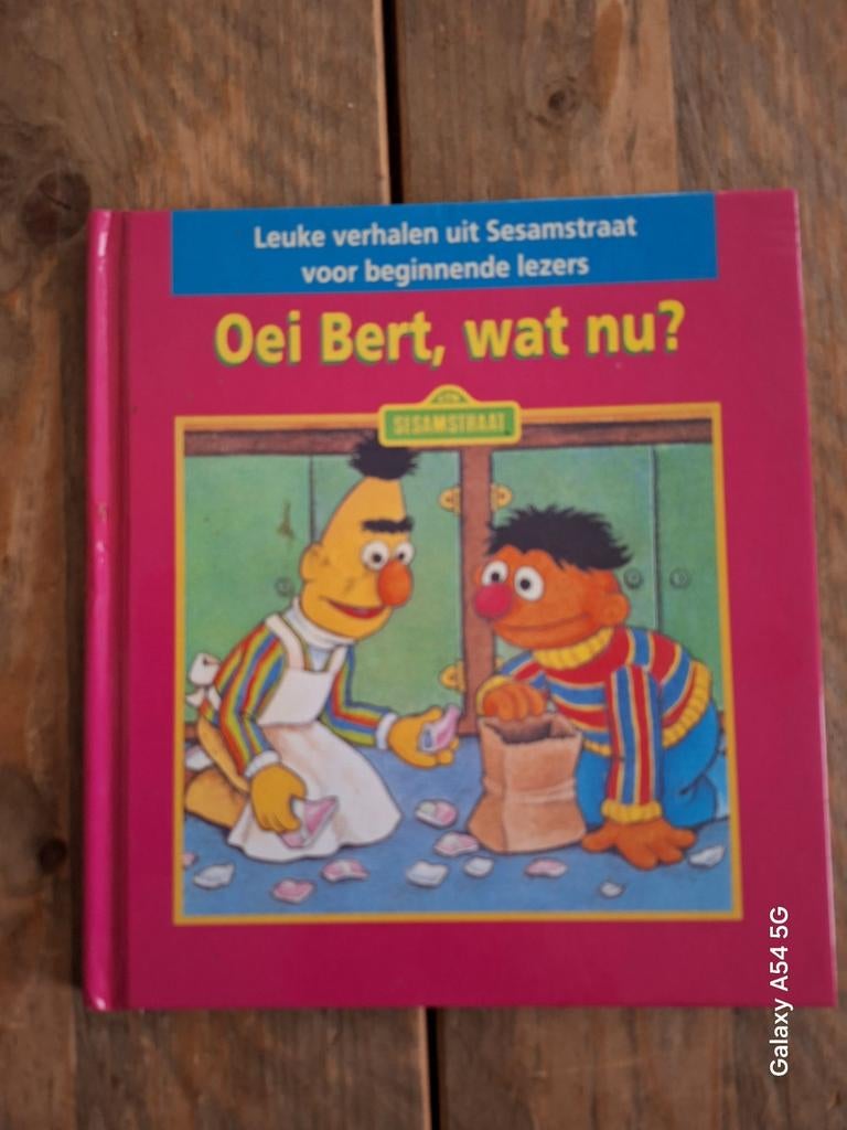 Oei Bert, wat nu? - Sesamstraat Leesboek, Ophalen of Verzenden, Zo goed als nieuw, Sesamstraat, Sprookjes