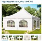 Te huur (pagodent 500x500) - 2 stuks beschikbaar, Tuin en Terras, Partytenten, Ophalen, 6 meter of meer, Zo goed als nieuw, Pagodetent