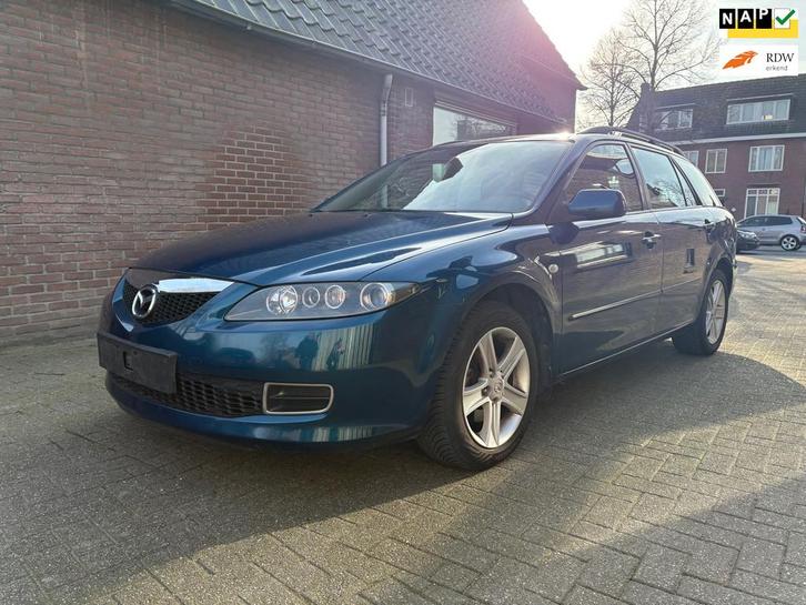 Mazda 6 Sportbreak 1.8i Touring, Auto's, Mazda, Bedrijf, Te koop, 6 sportbreak, ABS, Airbags, Airconditioning, Boordcomputer, Centrale vergrendeling
