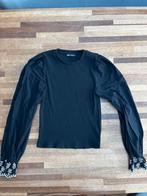 Zara blouse zwart maat S lange mouwen, Zwart, Ophalen of Verzenden, Zo goed als nieuw, Lange mouw