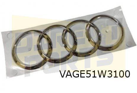 Audi A6/ Q5 embleem logo ''Audi'' achterzijde Origineel! 4G5, Auto-onderdelen, Carrosserie en Plaatwerk, Audi, Nieuw, Verzenden
