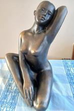 Beeld zittende vrouw, Antiek en Kunst, Ophalen