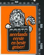 Sticker: Fasto - Neerlands eerste en beste geiser, Ophalen of Verzenden, Zo goed als nieuw, Bedrijf of Vereniging