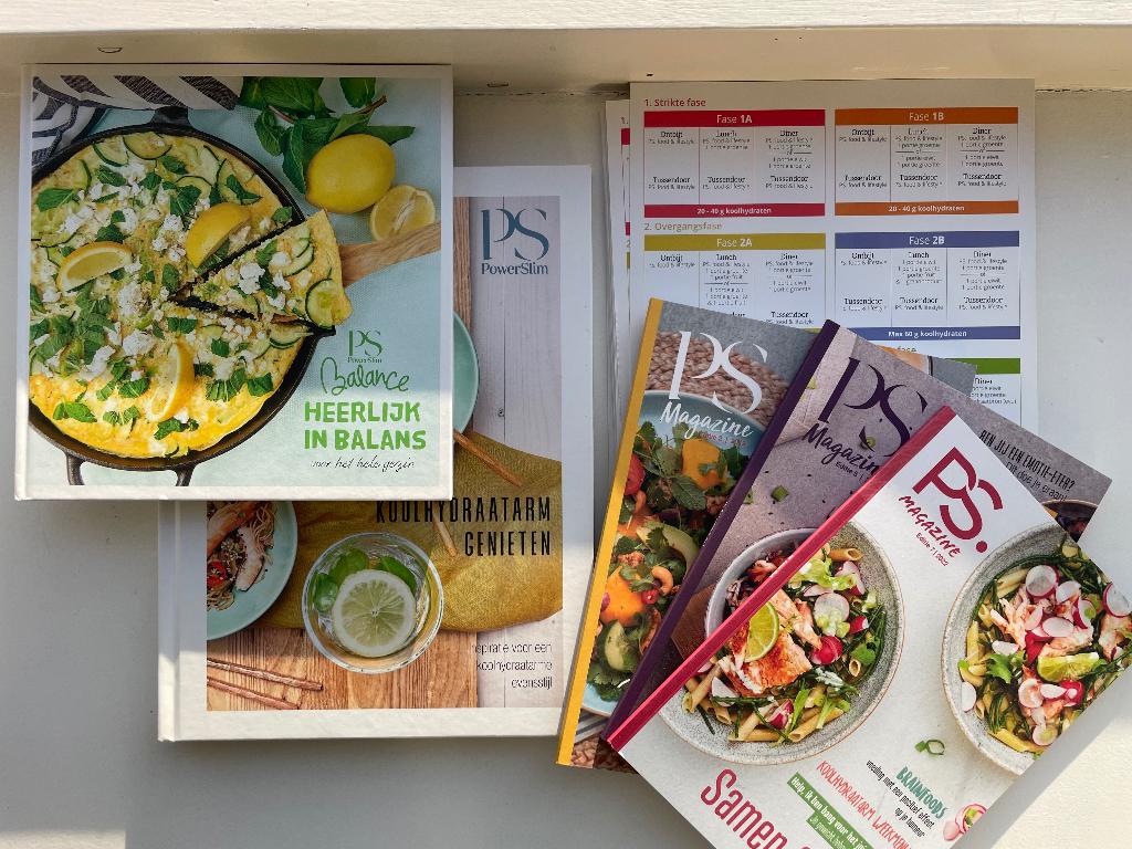 PS powerslim pakket, Boeken, Gezondheid, Dieet en Voeding, Zo goed als nieuw, Ophalen