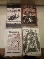 4 Death / Doom / Thrash Metal tapes, Cd's en Dvd's, Cassettebandjes, Ophalen of Verzenden, Zo goed als nieuw, 1 bandje