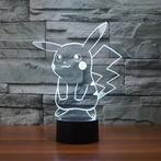 3D Nachtlamp Pokemon Pikachu LED - 7 Kleuren - Nieuw in doos, Kinderen en Baby's, Kinderkamer | Inrichting en Decoratie, Nieuw