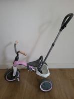 Roze driewieler met duwstang Tenco, Ophalen