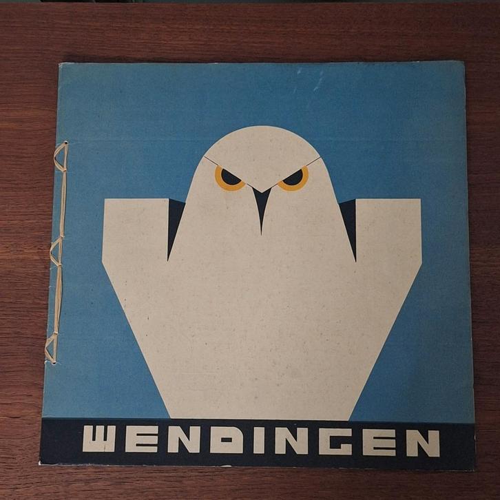 Wendingen Samuel Jessurun de Mesquita uil prent houtsnede, Boeken, Kunst en Cultuur | Beeldend, Gelezen, Grafische vormgeving